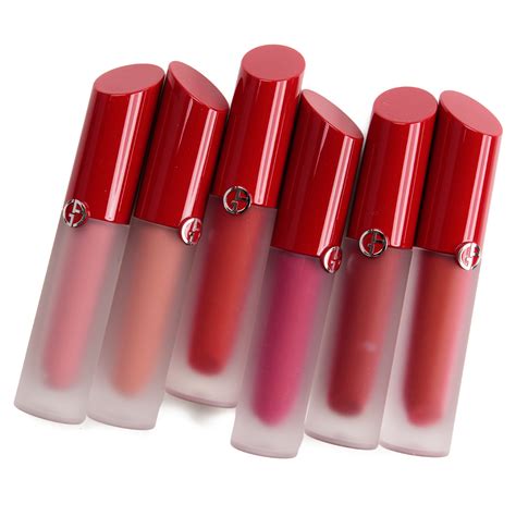 armani lip maestro swatches|armani lipstick swatches.